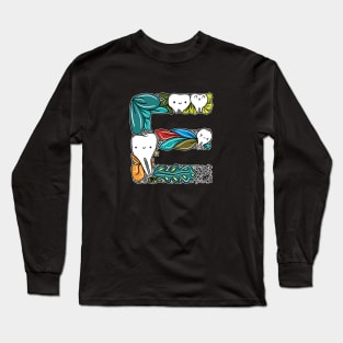 Letter E Long Sleeve T-Shirt